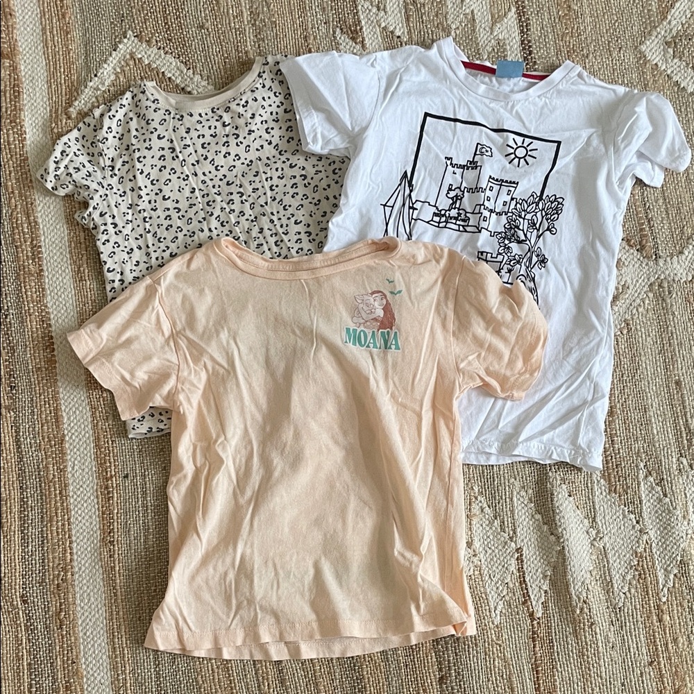 3 cotton Tshirts bundle (6-7)